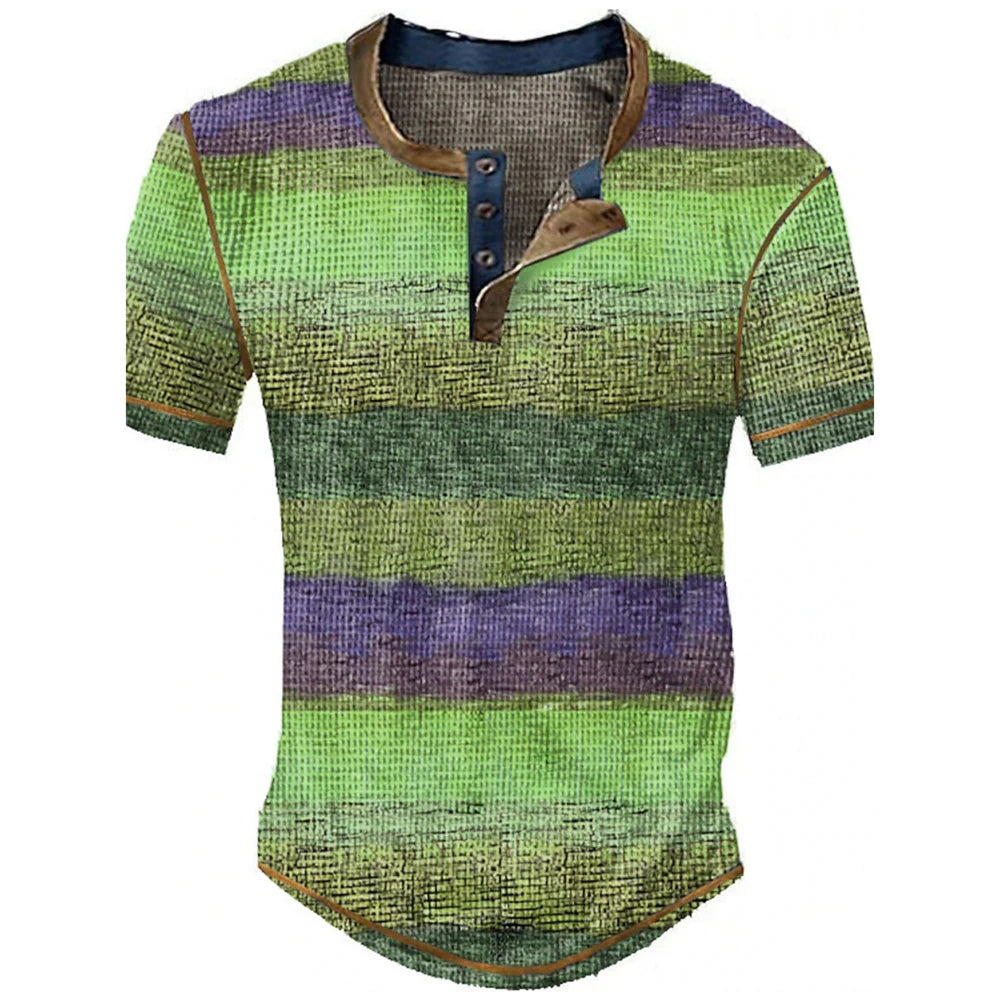 Men's Oversized Printed Shirt