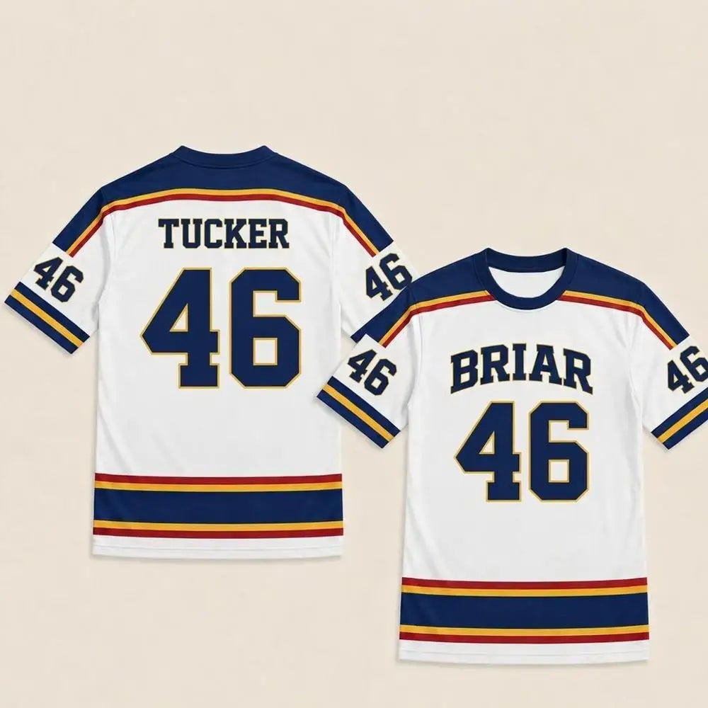 2026 Hot Off Campus Briar University Hockey Jersey Graham 44 DI LAURENTIS 66 Cosplay T-shirt Men Women S… - product view 5