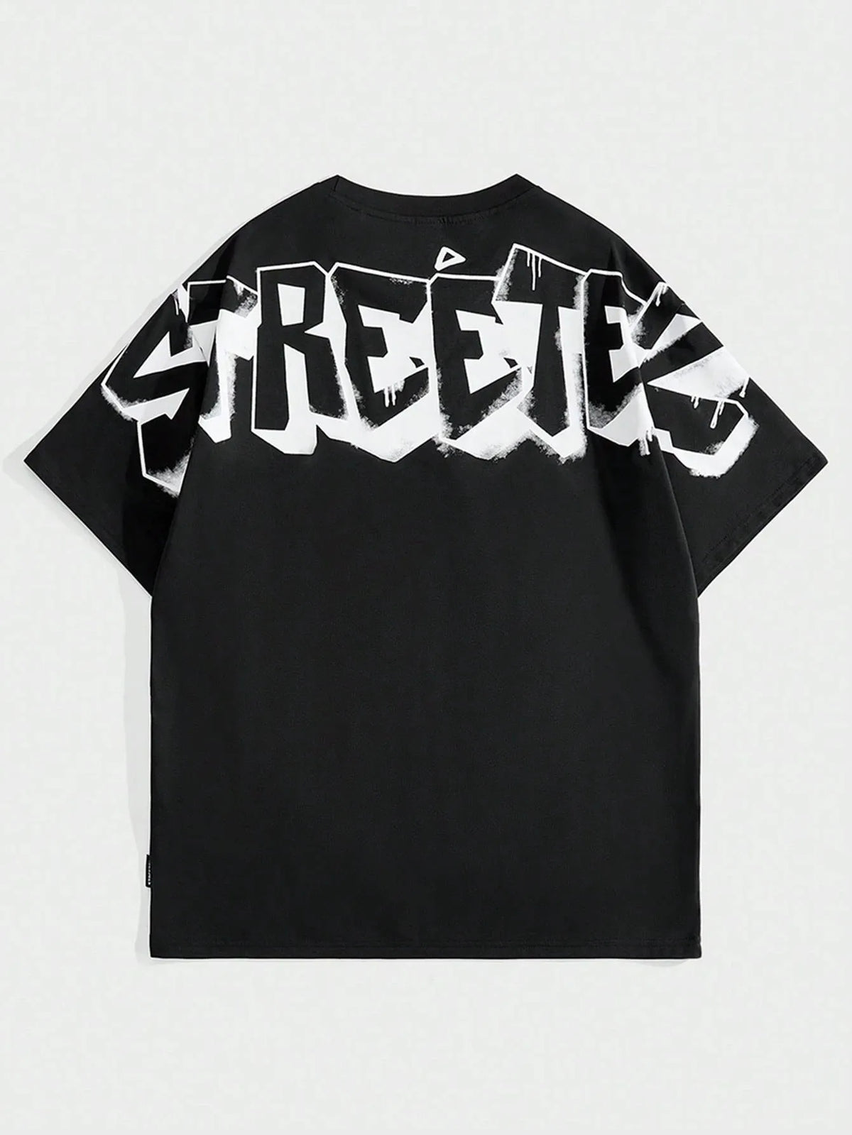 2026 Summer Men's T-shirt with Letter Print Breathable Lightweight Casual Fashionable Outdoor Men's T-sh… - product view 5